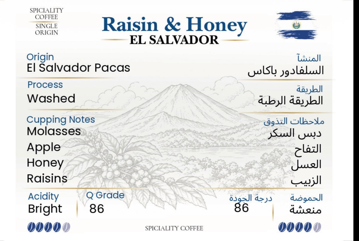 El Salvador - Raisin & Honey